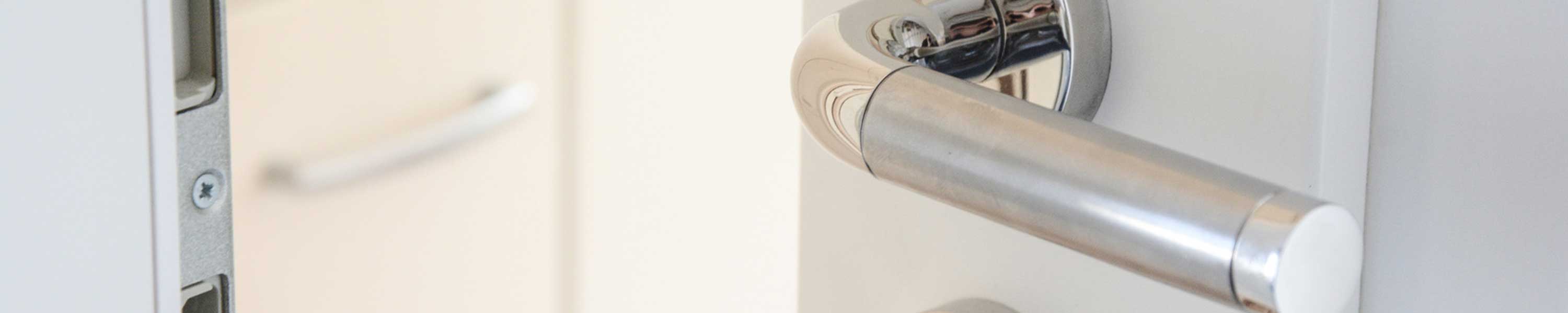 Zimmertür Beschlag chrom matt